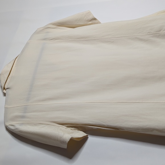 Vintage Elite International 100% silk short sleeve button down top - Picture 11 of 12